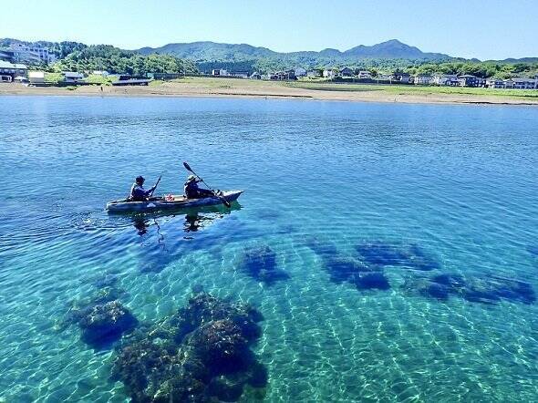 ここは南国 いいえ 新潟です 日本海のイメージを覆す と話題の絶景海岸がこちら 年6月3日 エキサイトニュース